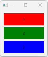 QVBoxLayout